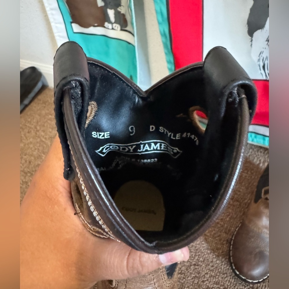 Cody James Boys' Western Boot Round Toe - Picture 5 of 7